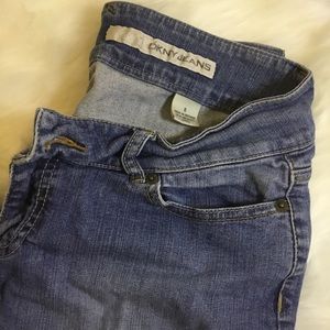 DKNY Below the knee length Jeans size 8